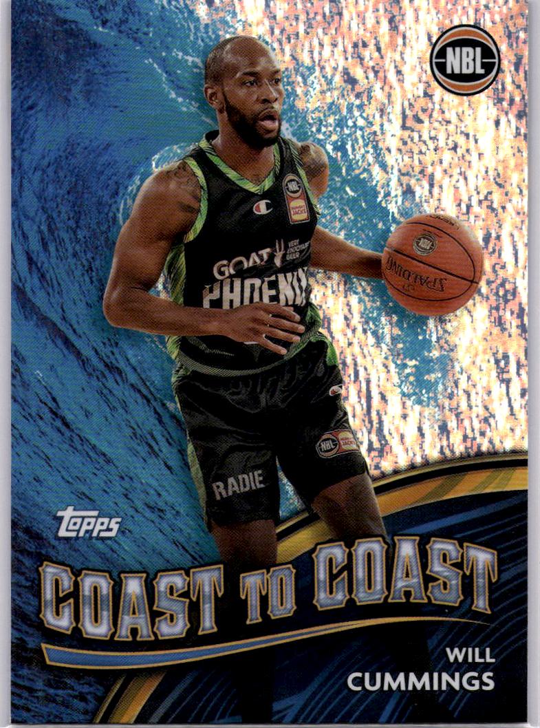 2023-24 Topps NBL #CC-24 Will Cummings Coast to Coast Opal