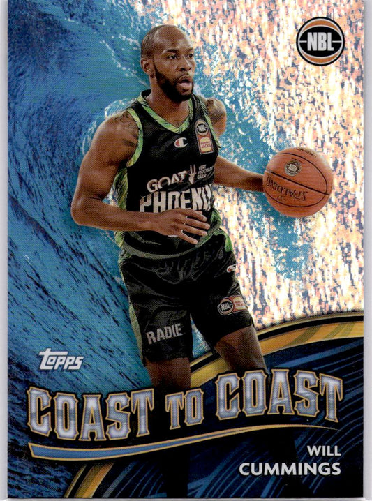 2023-24 Topps NBL #CC-24 Will Cummings Coast to Coast Opal