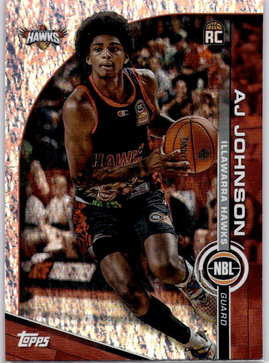 2023-24 Topps NBL #31 AJ Johnson Opal