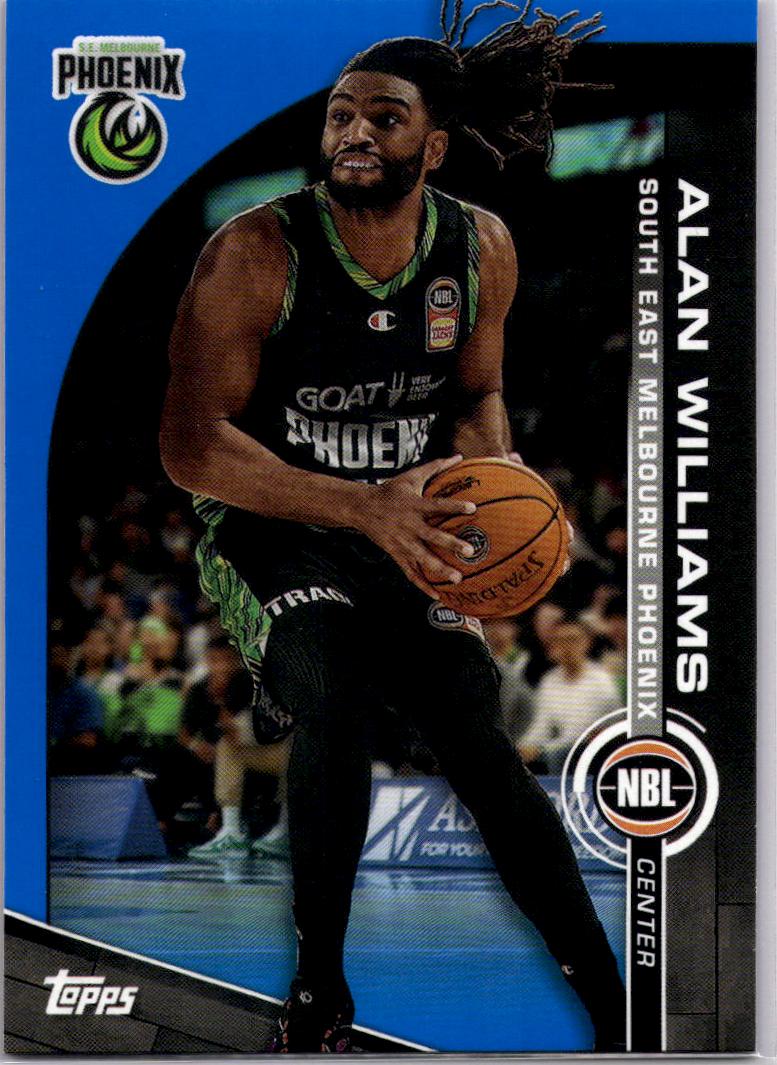 2023-24 Topps NBL #73 Alan Williams Blue