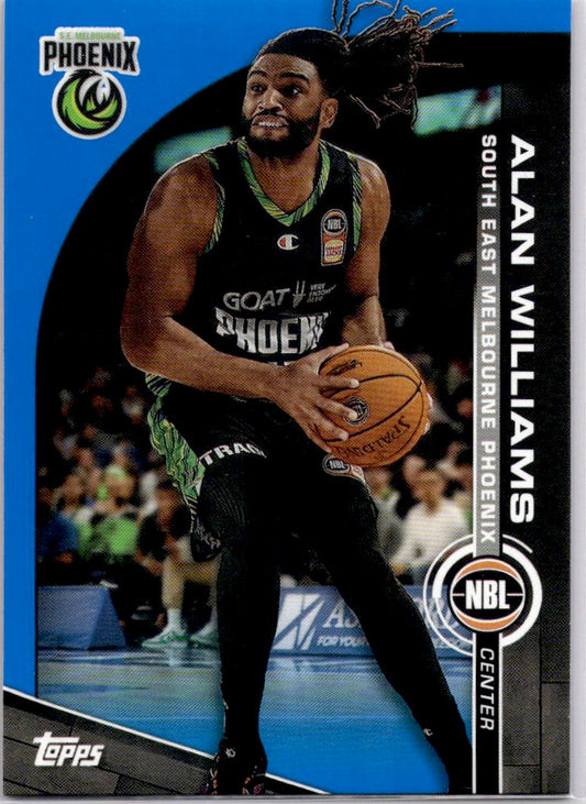 2023-24 Topps NBL #73 Alan Williams Blue
