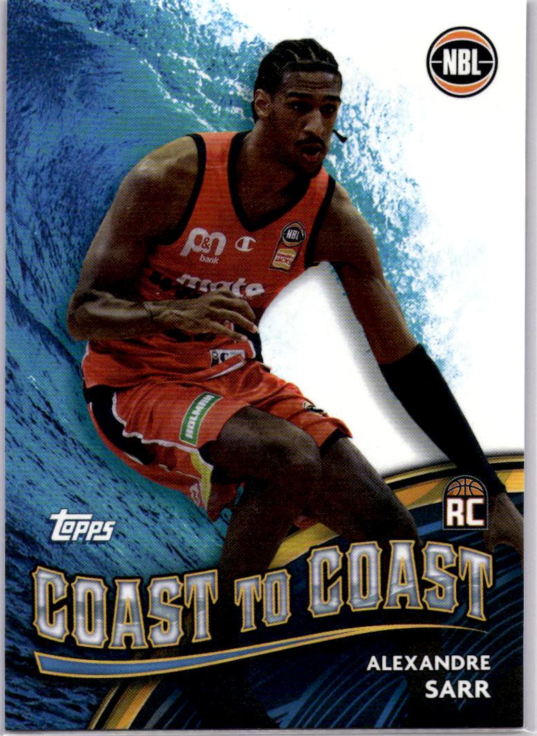 2023-24 Topps NBL #CC-7 Alexandre Sarr Coast to Coast