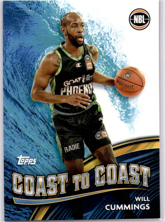 2023-24 Topps NBL #CC-24 Will Cummings Coast to Coast