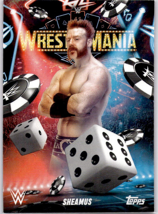 2025 Topps WWE WrestleMania 41 (Las Vegas Exclusive) #WM-29 Sheamus
