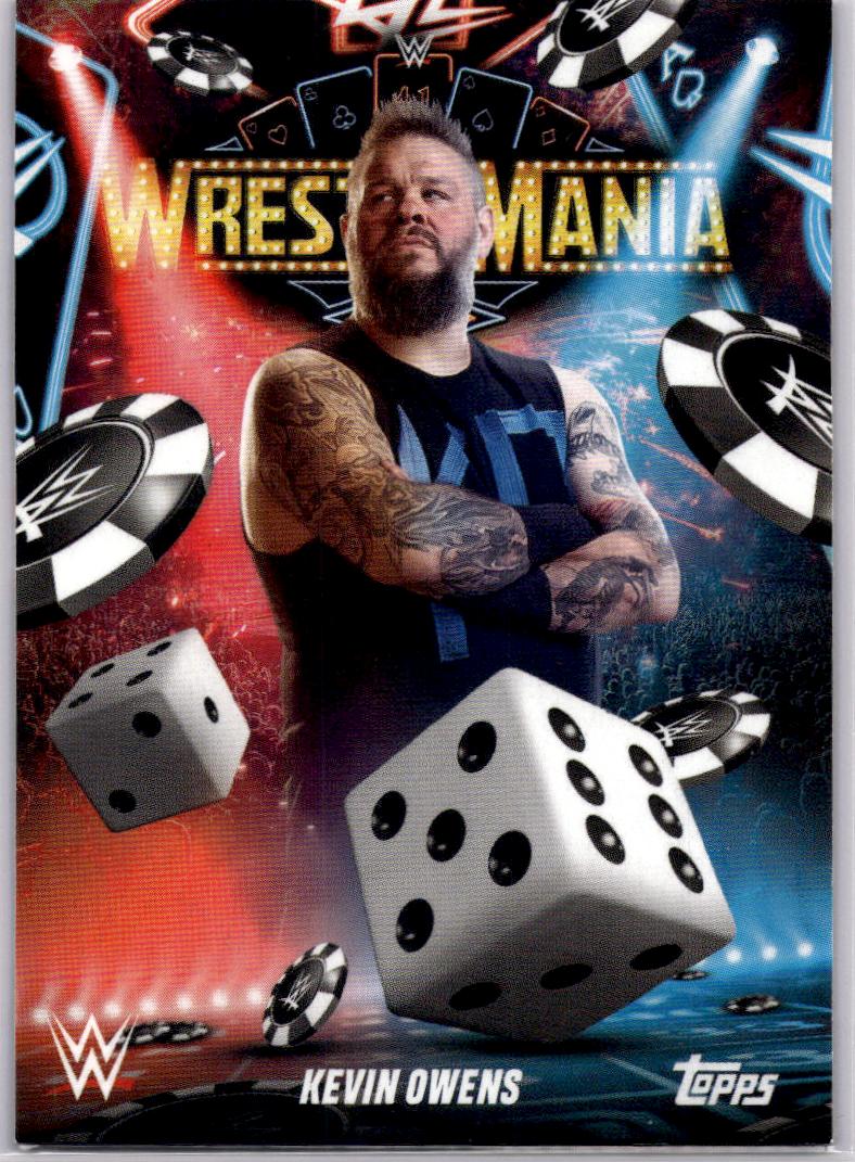 2025 Topps WWE WrestleMania 41 (Las Vegas Exclusive) #WM-30 Kevin Owens