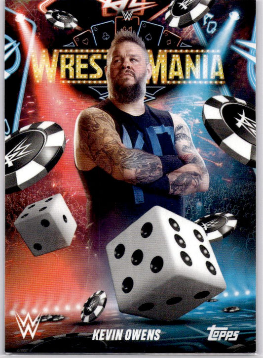 2025 Topps WWE WrestleMania 41 (Las Vegas Exclusive) #WM-30 Kevin Owens