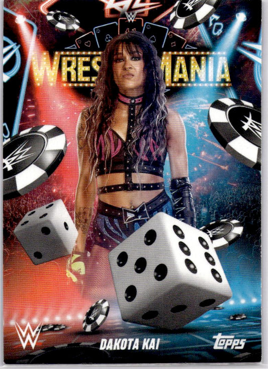 2025 Topps WWE WrestleMania 41 (Las Vegas Exclusive) #WM-36 Dakota Kai