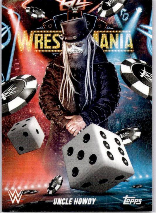 2025 Topps WWE WrestleMania 41 (Las Vegas Exclusive) #WM-8 Uncle Howdy