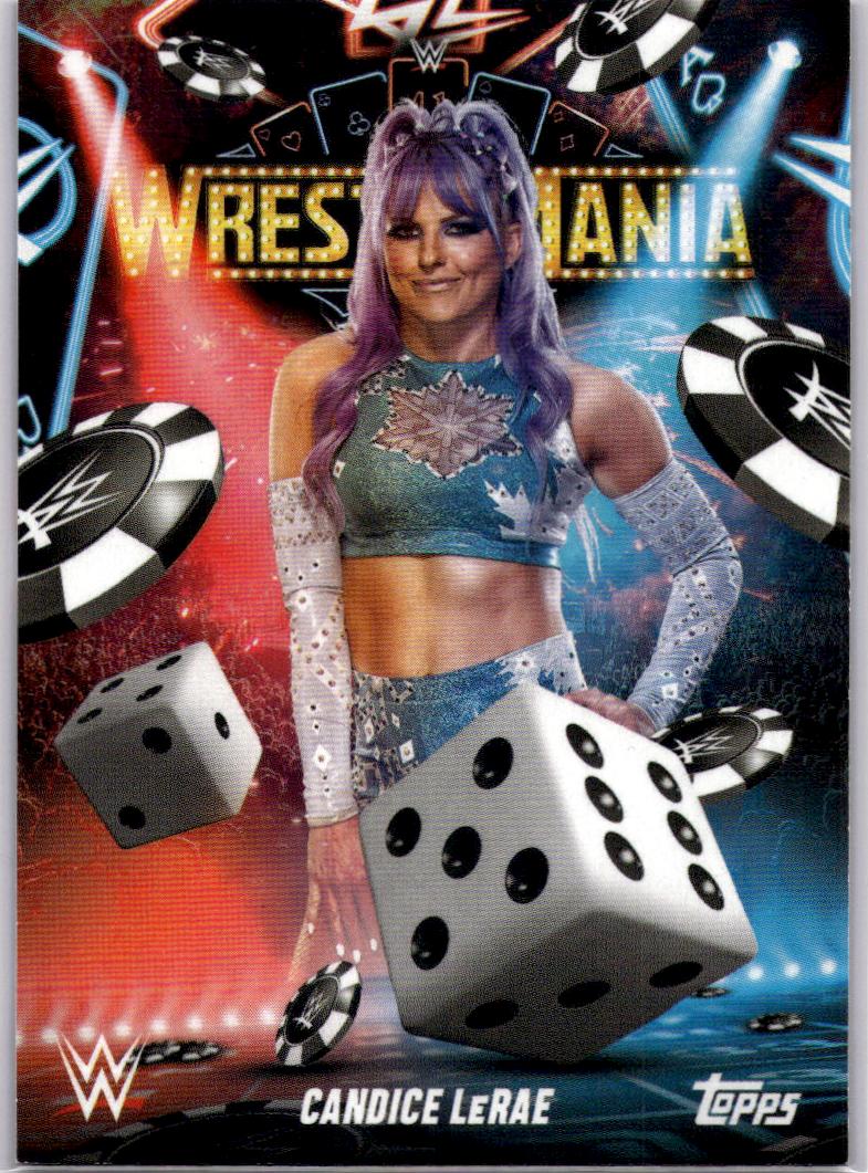 2025 Topps WWE WrestleMania 41 (Las Vegas Exclusive) #WM-3 Candice LeRae