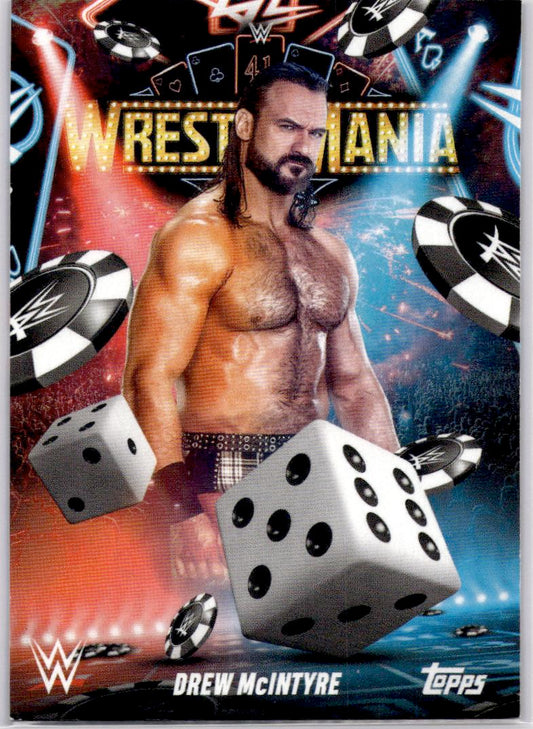 2025 Topps WWE WrestleMania 41 (Las Vegas Exclusive) #WM-28 Drew McIntyre