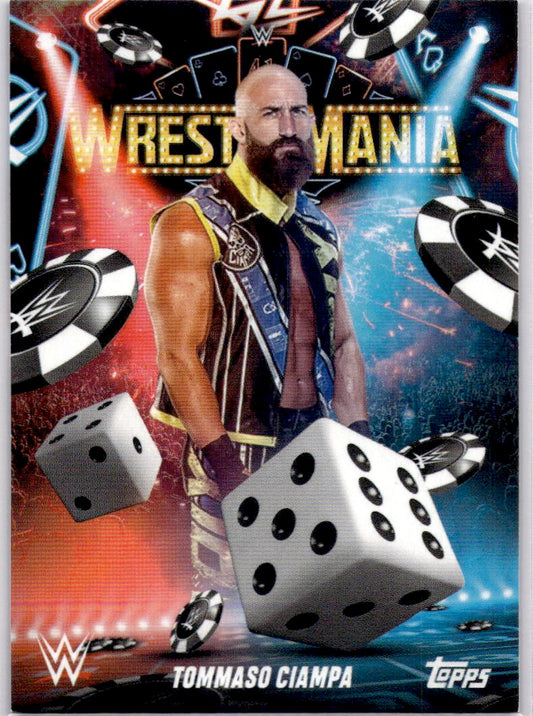 2025 Topps WWE WrestleMania 41 (Las Vegas Exclusive) #WM-43 Tommaso Ciampa