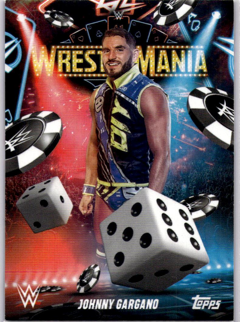 2025 Topps WWE WrestleMania 41 (Las Vegas Exclusive) #WM-42 Johnny Gargano