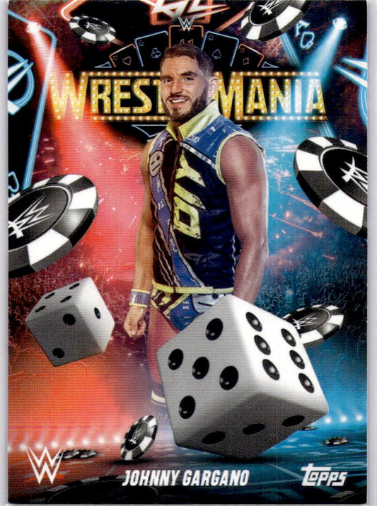 2025 Topps WWE WrestleMania 41 (Las Vegas Exclusive) #WM-42 Johnny Gargano