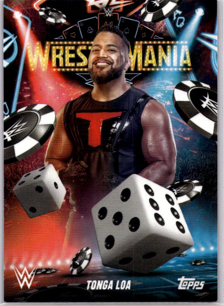 2025 Topps WWE WrestleMania 41 (Las Vegas Exclusive) #WM-1 Tonga Loa