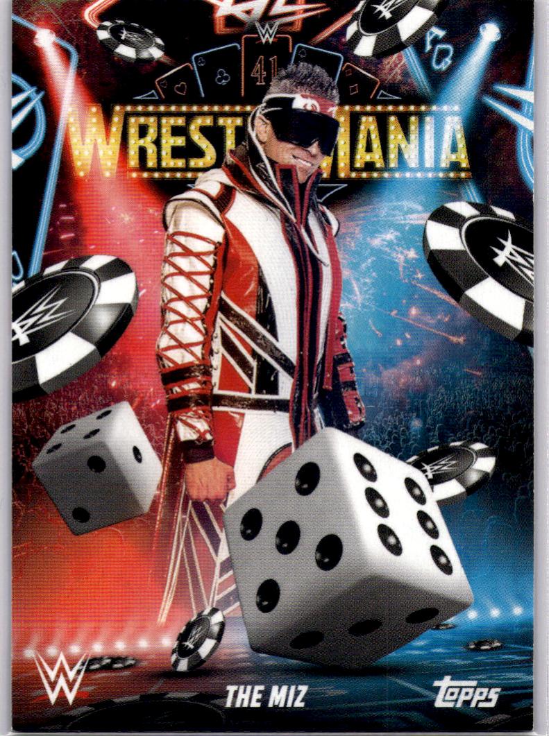 2025 Topps WWE WrestleMania 41 (Las Vegas Exclusive) #WM-38 The Miz