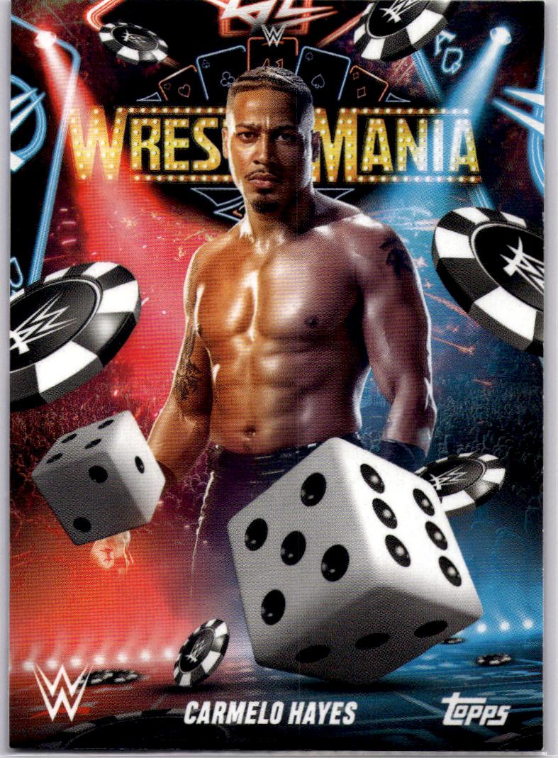 2025 Topps WWE WrestleMania 41 (Las Vegas Exclusive) #WM-20 Carmelo Hayes