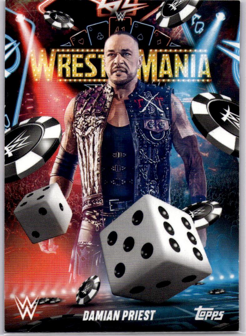 2025 Topps WWE WrestleMania 41 (Las Vegas Exclusive) #WM-48 Damian Priest