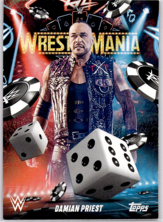 2025 Topps WWE WrestleMania 41 (Las Vegas Exclusive) #WM-48 Damian Priest