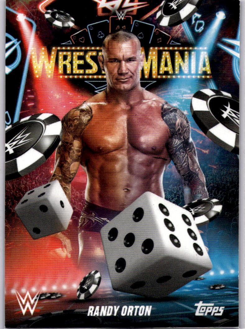 2025 Topps WWE WrestleMania 41 (Las Vegas Exclusive) #WM-4 Randy Orton