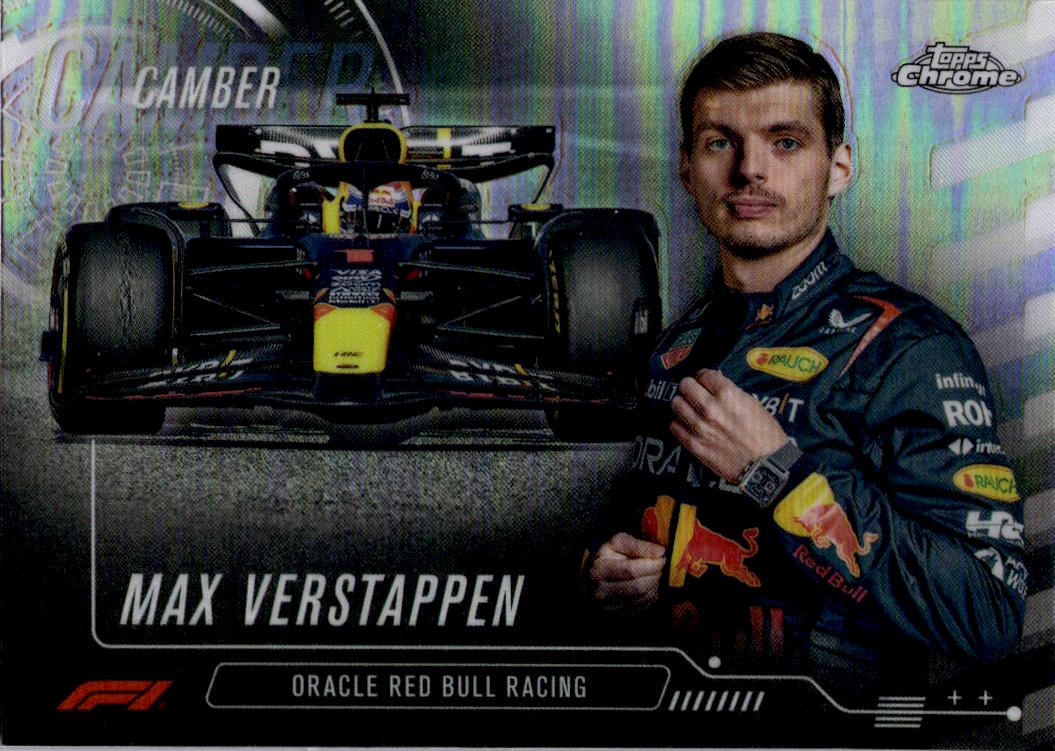 2024 Topps Chrome Formula 1 #CAM-1 Max Verstappen Camber