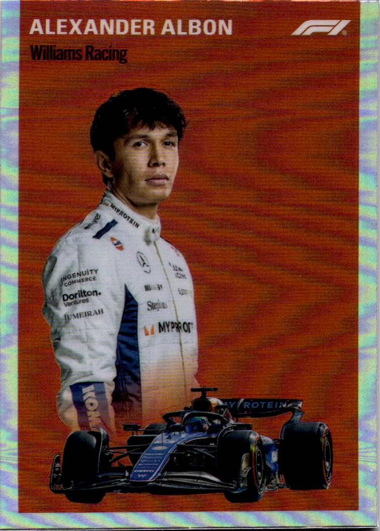 2024 Topps Chrome Formula 1 #1954-19 Alexander Albon 1954 Topps