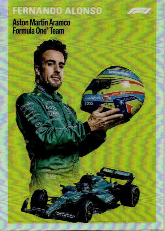 2024 Topps Chrome Formula 1 #1954-11 Fernando Alonso 1954 Topps