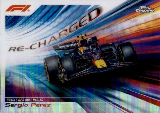2024 Topps Chrome Formula 1 #RECH-9 Sergio Perez Re-Charged