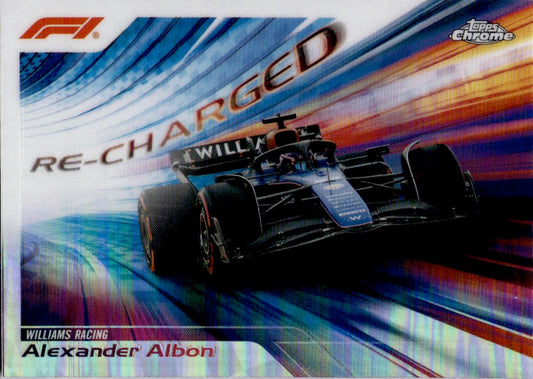 2024 Topps Chrome Formula 1 #RECH-19 Alexander Albon Re-Charged