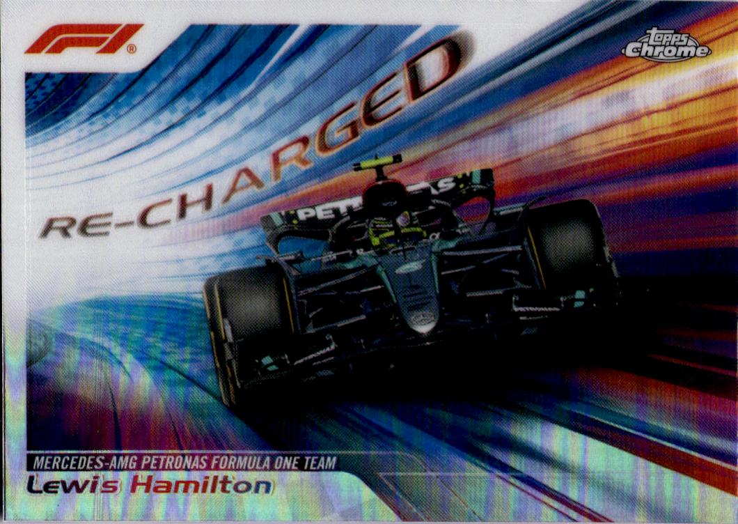 2024 Topps Chrome Formula 1 #RECH-6 Lewis Hamilton Re-Charged