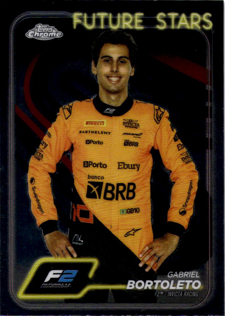 2024 Topps Chrome Formula 1 #28 Gabriel Bortoleto