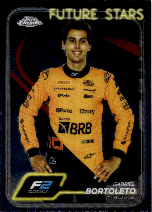 2024 Topps Chrome Formula 1 #28 Gabriel Bortoleto