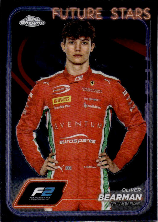 2024 Topps Chrome Formula 1 #21 Oliver Bearman
