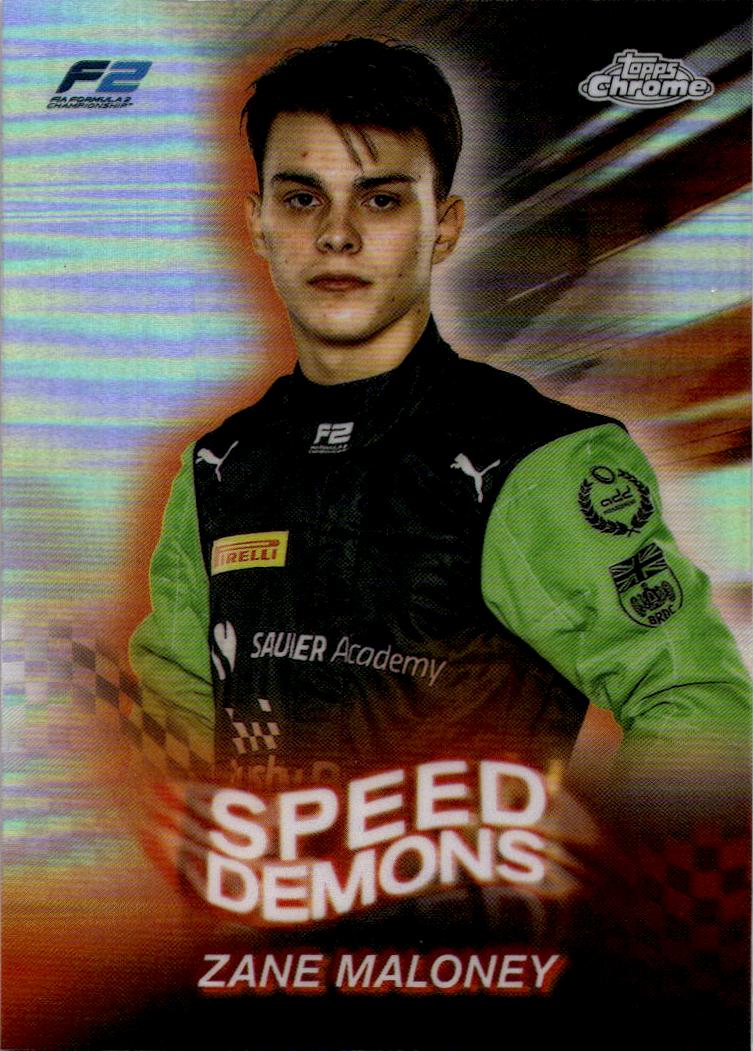 2024 Topps Chrome Formula 1 #SD-25 Zane Maloney Speed Demons
