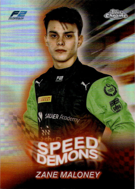 2024 Topps Chrome Formula 1 #SD-25 Zane Maloney Speed Demons