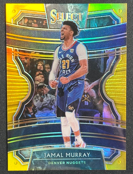 2019-20 Panini Select #92 Jamal Murray Gold Prizms #/10
