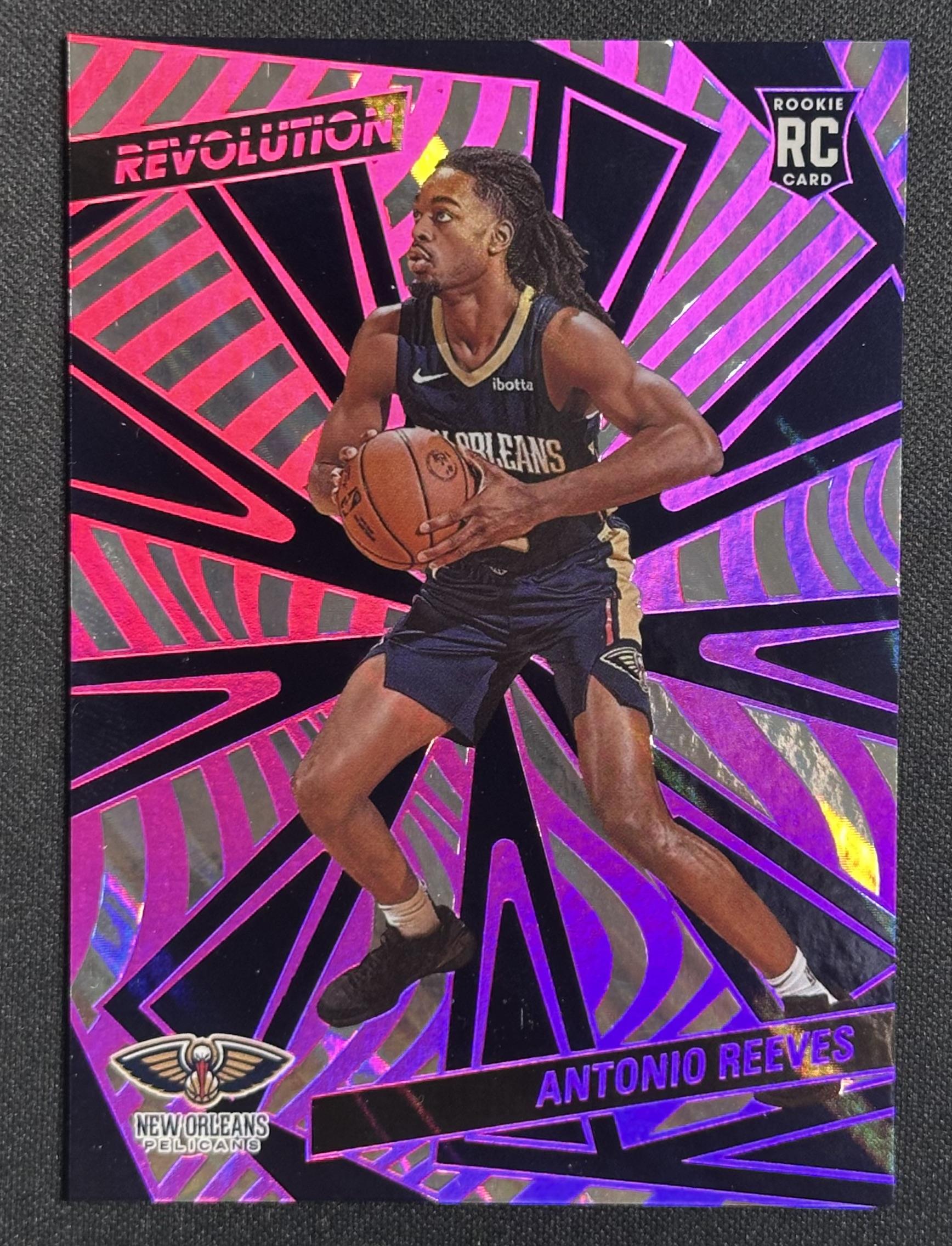 2024-25 Panini Revolution #127 Antonio Reeves Lava #/10