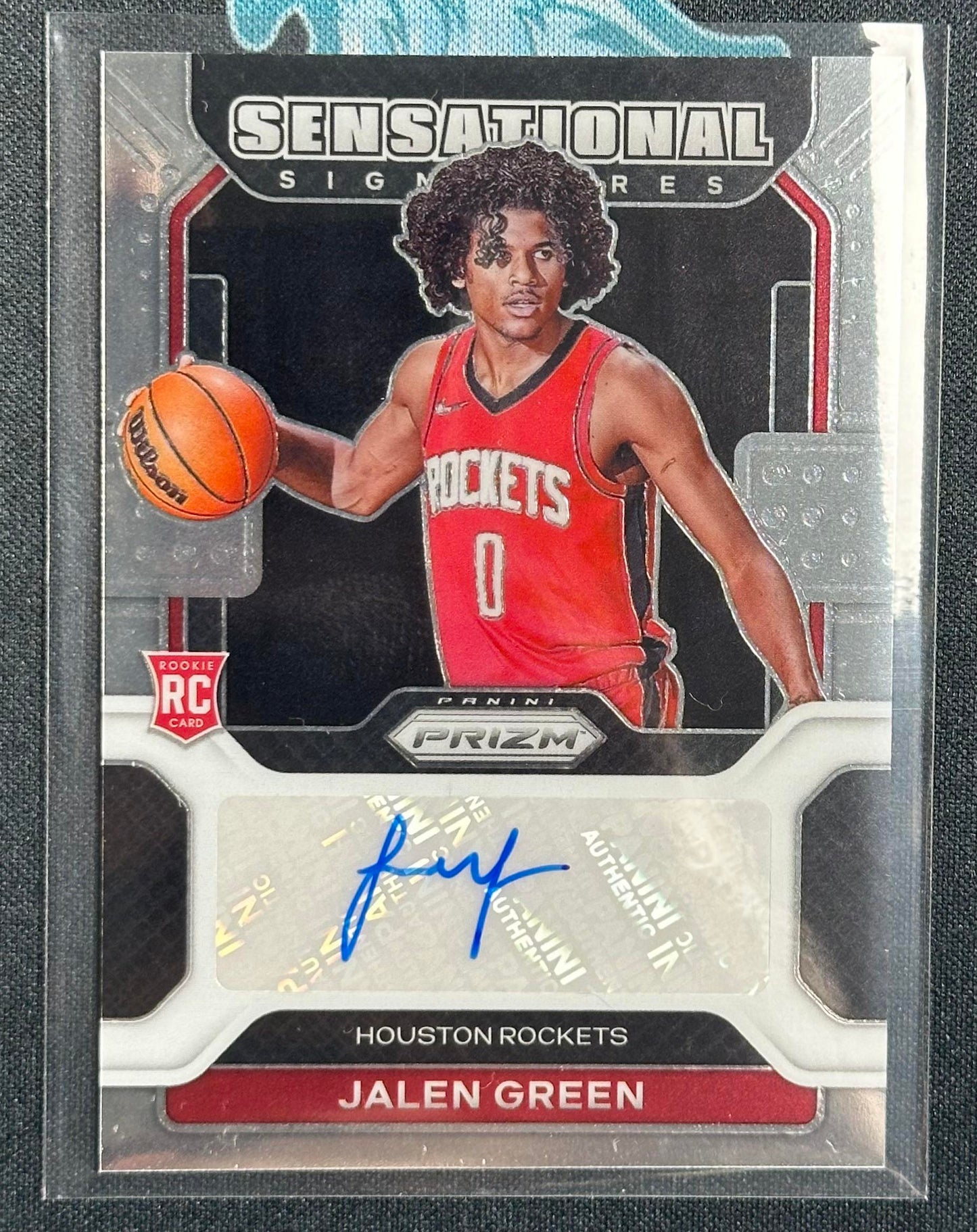 2021-22 Panini Prizm #SS-JGR Jalen Green Sensational Signatures
