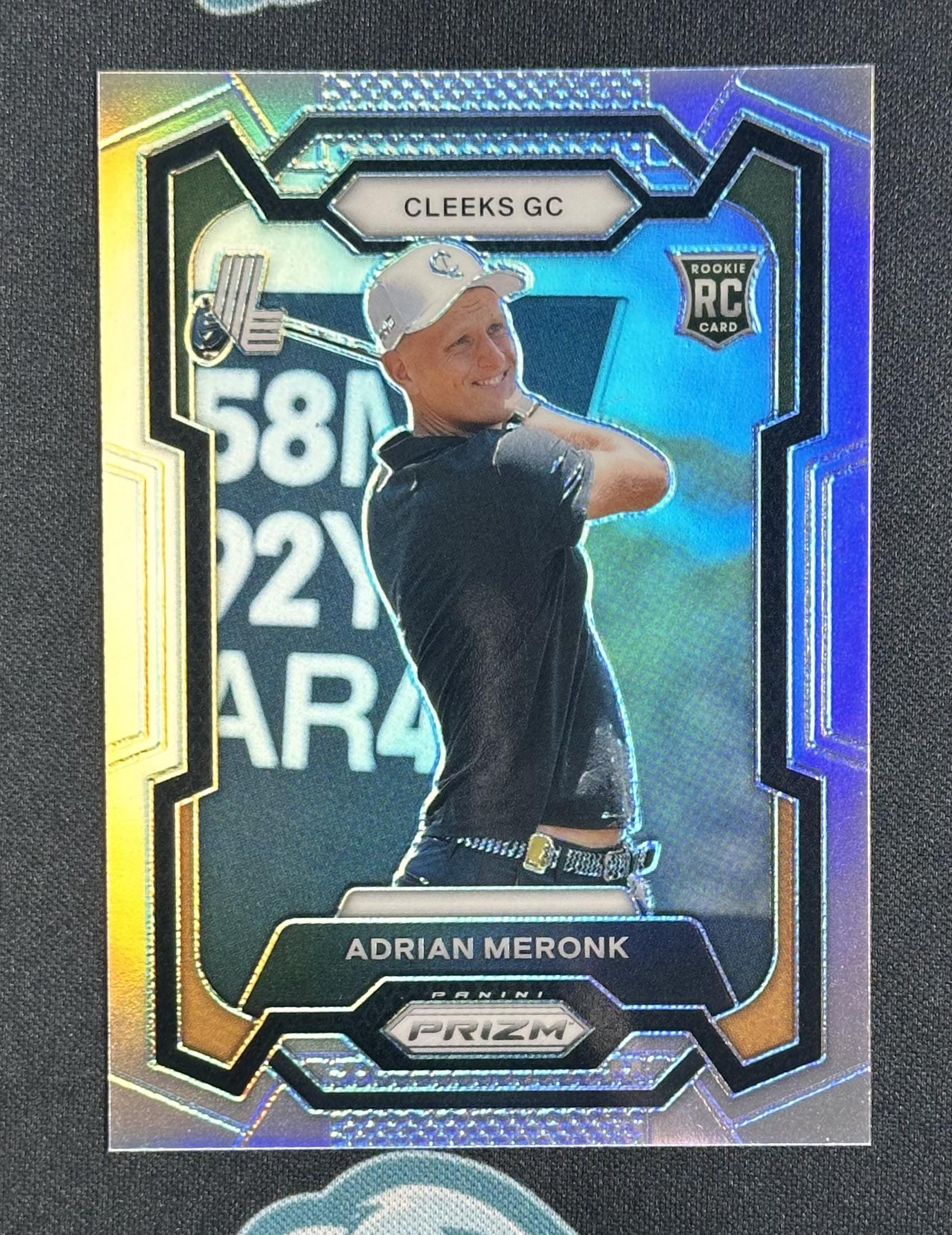 2024 Panini Prizm LIV #41 Adrian Meronk Silver