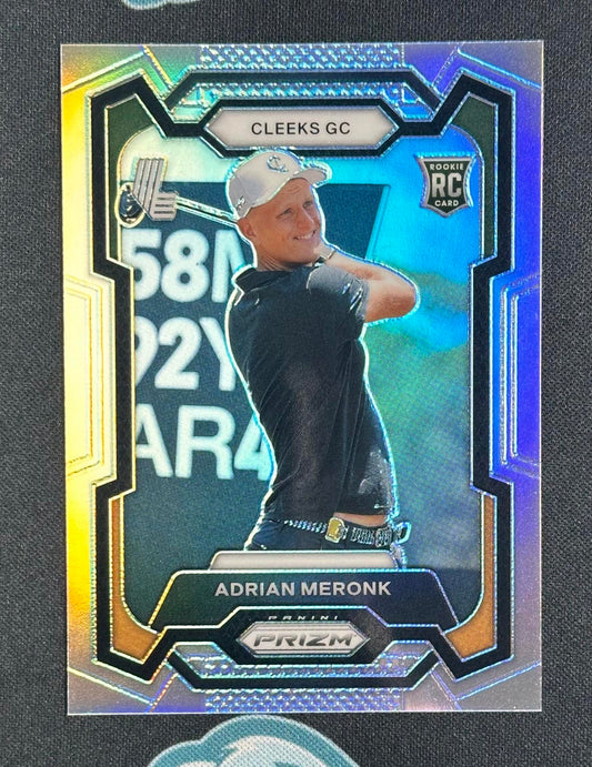 2024 Panini Prizm LIV #41 Adrian Meronk Silver