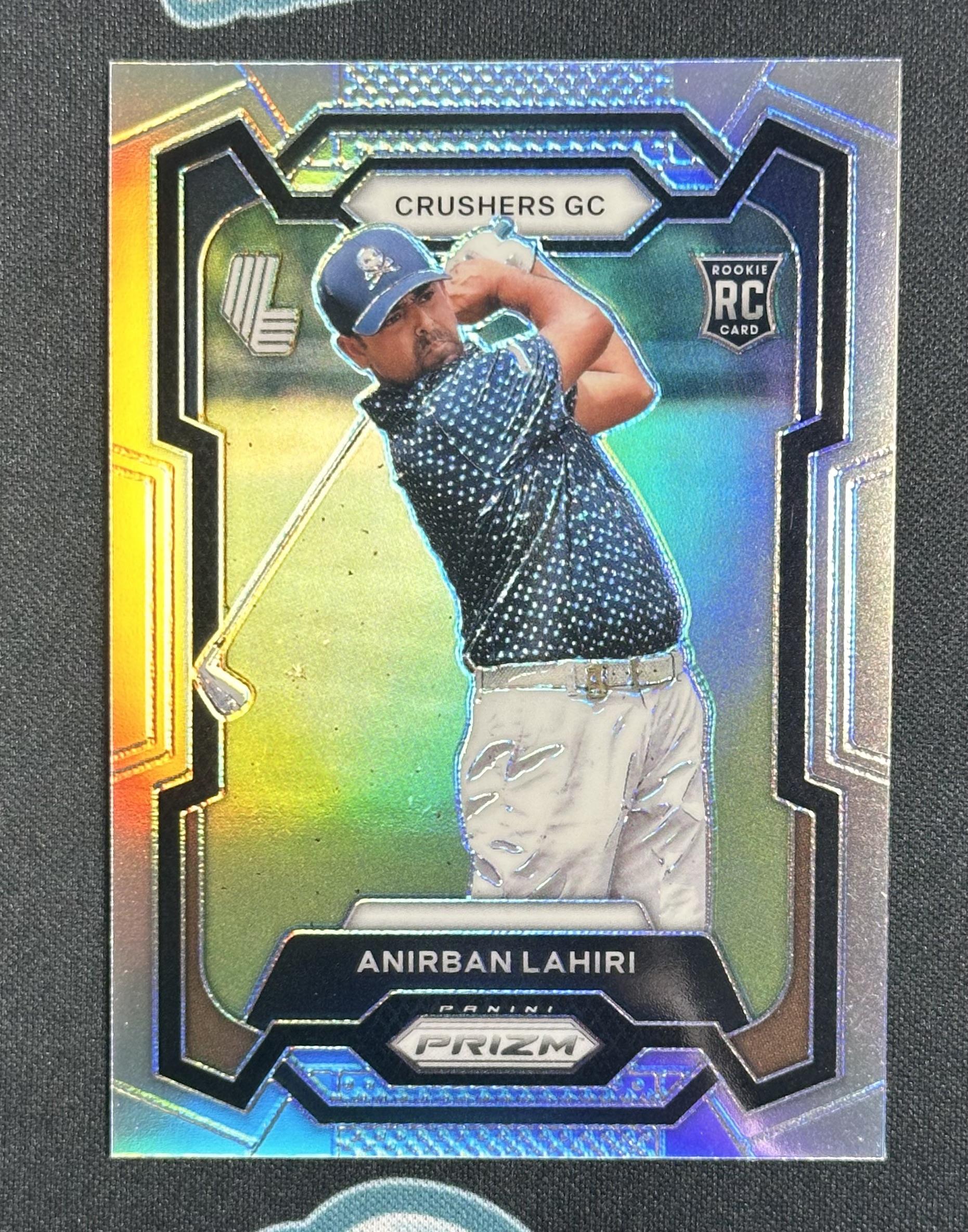 2024 Panini Prizm LIV #5 Anirban Lahiri Silver