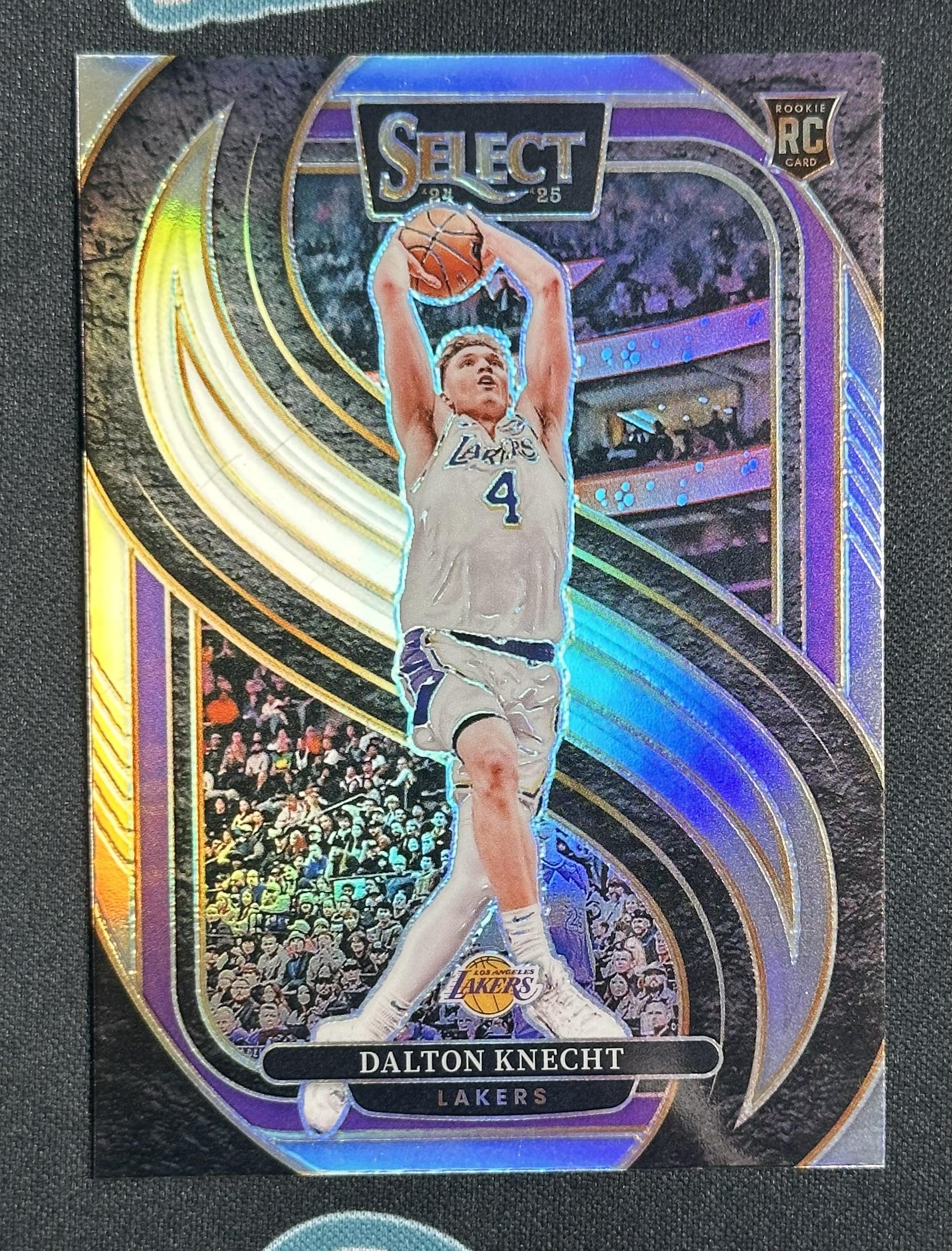 2024-25 Panini Select #186 Dalton Knecht Silver Prizm