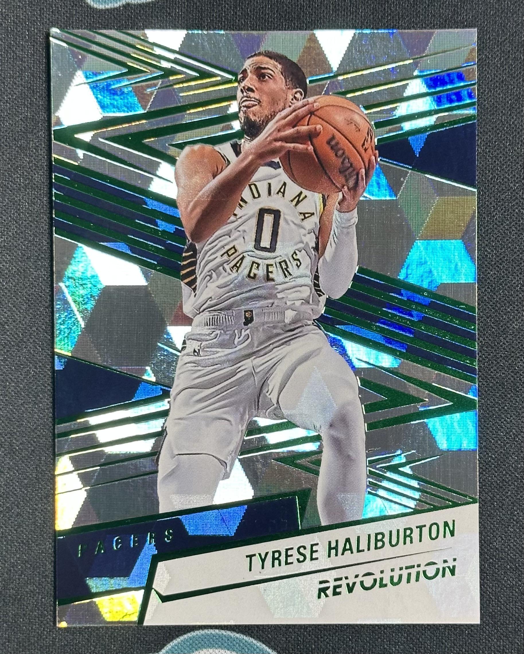 2024-25 Panini Revolution #91 Tyrese Haliburton Cubic #/50
