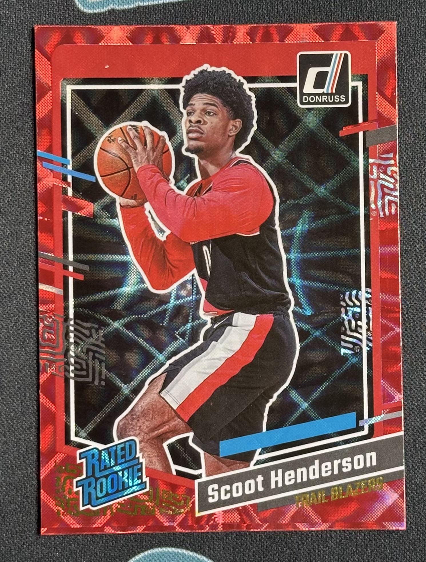 2023-24 Donruss #250 Scoot Henderson Red