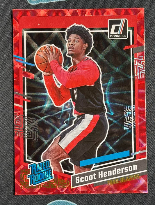 2023-24 Donruss #250 Scoot Henderson Red