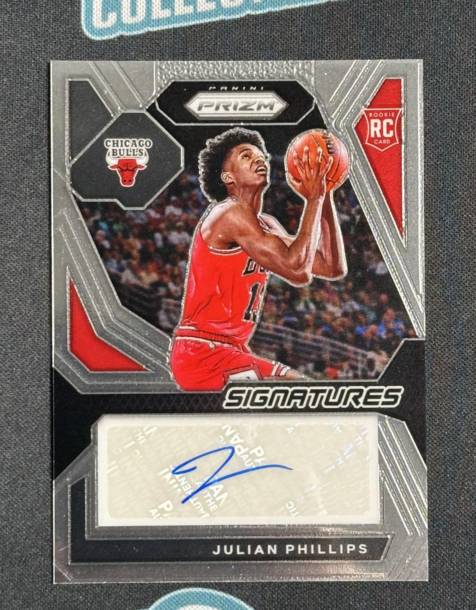 2023-24 Panini Prizm #RSI-PPS Julian Phillips Rookie Signatures