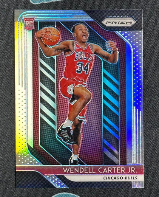 2018-19 Panini Prizm #80 Wendell Carter Jr. Prizms Silver