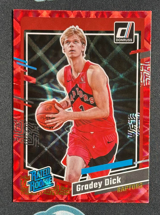 2023-24 Donruss #247 Gradey Dick Red