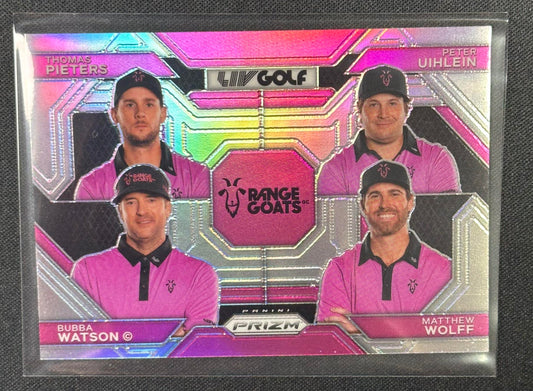 2024 Panini Prizm LIV #64  Pieters / Wolff / Uihlein / Watson Silver