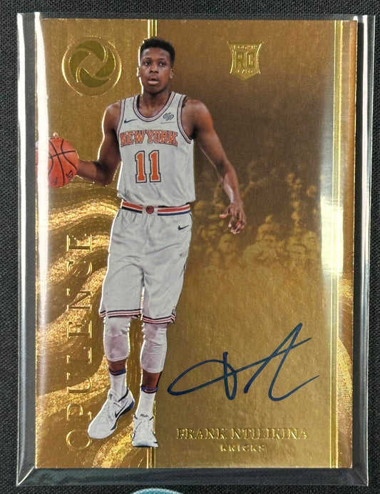 2017-18 Panini Opulence #119 Frank Ntilikina #/79