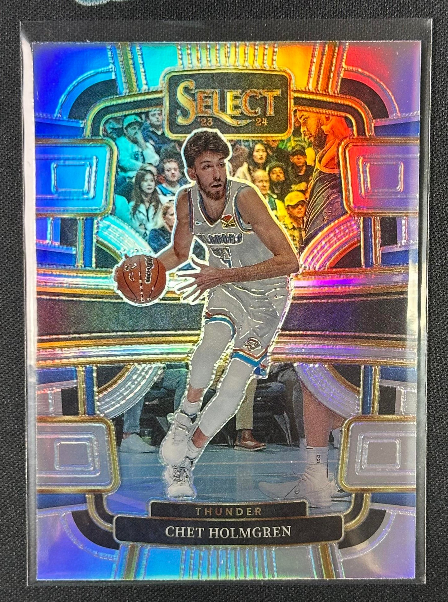 2023-24 Panini Select #41 Chet Holmgren Silver Prizms